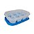Tupperware Forma de Gelo Freezer Line 12 Cupos Azul Capri - Imagem 4