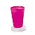 Tupperware Copo Murano 500ml Rosa Neon - Imagem 1