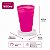 Tupperware Copo Murano 500ml Rosa Neon - Imagem 2