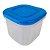 Tupperware Tupperfresh Quadrada Baixo 200ml Azul - Imagem 4