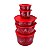 Kit Tupperware Tigela Ilúmina Natal Encantado 5 peças - Imagem 1