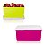 Tupperware Basic Line Neon kit 2 peças 5 litros + 2,5 litros - Imagem 2
