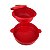 Tupperware Travessa Multifuncional Mágica 1,6 litro vermelho - Imagem 3