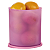 Tupperware Refri Line Redondo 3,3 litros Rosa - Imagem 1