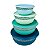 Kit Tupperware Tigelas Toque Mágico Folhagem 4 peças - Imagem 1