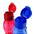 Kit Garrafa Tupperware Eco Tupper Plus Rosa Batom + Azul Royal 310ml Squeeze - Imagem 2