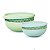 Kit Tupperware Tigelas Toque Mágico Folhagem 1,3 litro + 550ml 2 peças - Imagem 1