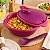 Tupperware Travessa Thermo Tup 2,4 litros Rosa e Roxo - Imagem 7