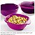 Tupperware Travessa Thermo Tup Rosa kit 3 peças - Imagem 3