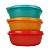 Kit Tupperware Tigela Pote Visual 300ml 3 Peças - Imagem 3