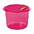 Tupperware Cristalwave Redonda 3 litros Rosa - Imagem 1