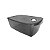 Tupperware Cristalwave Retangular 3,5 litros Preto - Imagem 1