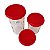 Kit Tupperware Modulares Redondos Confeitaria 3 peças - Imagem 4