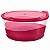 Tupperware Tigela Elegância Alta 2,3 litros Rosa Translúcido - Imagem 1