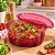 Tupperware Tigela Elegância Alta 2,3 litros Rosa Translúcido - Imagem 3
