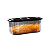 Tupperware Clear Mate Retangular 460ml Preto - Imagem 5