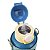 Garrafa Térmica Infantil Aço Inox Alça 500ml Azul - Imagem 3