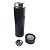 Garrafa Térmica Aço Inox com Termômetro Led 500ml Preto Glitter - Imagem 4