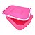 Tupperware Baseline Retangular 500ml Rosa - Imagem 2