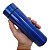 Garrafa Térmica Aço Inox com Termômetro Led 500ml Azul Cromo - Imagem 4