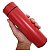 Garrafa Térmica Aço Inox com Termômetro Led 500ml Vermelho Fosco - Imagem 4