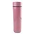 Garrafa Térmica Aço Inox com Termômetro Led 500ml Rosa Bebê Glitter - Imagem 2