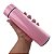 Garrafa Térmica Aço Inox com Termômetro Led 500ml Rosa Bebê Glitter - Imagem 3