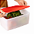 Tupperware Caixa Espaçosa 6,5 litros Vermelha Translúcida - Imagem 3