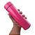 Garrafa Térmica Aço Inox com Termômetro Led 500ml Rosa Glitter - Imagem 5