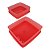 Kit Tupperware Refri Box 400ml Coral 2 peças - Imagem 3