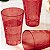 Tupperware Copo Prisma 475ml kit Vermelho - Imagem 1