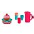 Kit Tupperware Mini Infantil Miniatura 9 peças - Imagem 2