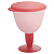 Tupperware Taça Murano 330ml Coral - Imagem 2