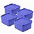 Kit Tupperware Jeitosinho 400ml Roxo Berry 4 Peças - Imagem 1