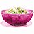 Tupperware Maravilhosa Saladeira Rosa 6,5 litros - Imagem 1
