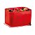 Tupperware Baseline Retangular 1,3 litro Vermelha Natal - Imagem 1