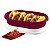 Tupperware Travessa Oval Actualité 2 litros Marsala - Imagem 1
