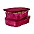 Kit Tupperware Freezer Line 1 litro Roxo 2 peças - Imagem 1