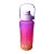 Garrafa de Água 2 litros Squeeze Academia com Alça Laranja Vermelho Roxo - Imagem 2