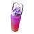 Garrafa de Água 2 litros Squeeze Academia com Alça Laranja Vermelho Roxo - Imagem 4