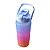 Garrafa de Água 2 litros Squeeze Academia com Alça Laranja Rosa Azul - Imagem 2