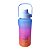 Garrafa de Água 2 litros Squeeze Academia com Alça Laranja Rosa Azul - Imagem 3