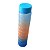 Garrafa de Água 300ml Squeeze Academia com Alça Azul e Laranja - Imagem 2