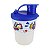 Tupperware Copo Colors com Bico Futebol 225ml - Imagem 1