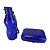 Kit Tupperware Garrafa Freezer 470ml + Visual Box Estojo Azul - Imagem 3