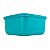 Tupperware Refri Line Quadrado 650ml Oceano - Imagem 3