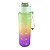 Garrafa de Água 800ml Squeeze Sport com Alça Verde Amarelo Roxo - Imagem 3