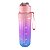 Garrafa de Água 800ml Squeeze Sport com Alça Rosa Roxo Azul - Imagem 3