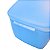 Tupperware Conserva Metade Quadrado 600ml Azul - Imagem 4