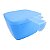 Tupperware Conserva Metade Quadrado 600ml Azul - Imagem 3